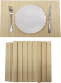 ANDSTAR Bamboo Placemats Set of 8 Waterproof by Andstar