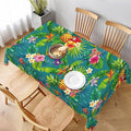 Worltoldb Pineapple Tablecloths Polyester Table Cloth by Worltoldb