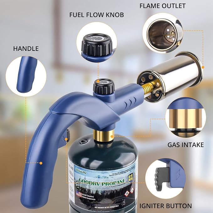 Propane Torch Weed Burner，Weed Torch - Image 3