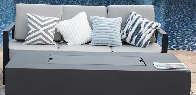 AMS Fireplace | Powder Coated Fire Pit Burner Lid - Image 4