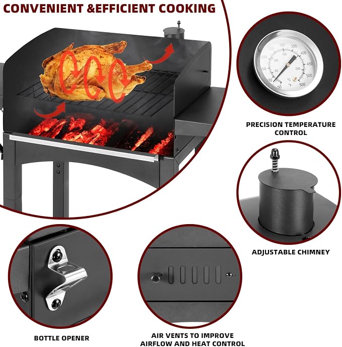 Charcoal Grills Outdoor BBQ Grill - Image 3