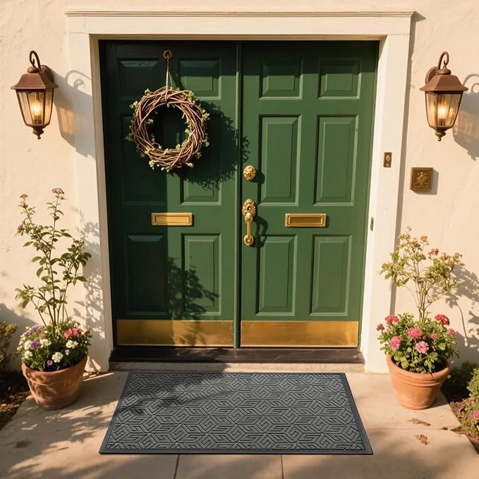Yimobra Large Door Mat 47x32, All-Weather Waterproof Outdoor Mats - Image 6