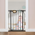 owlie Small Narrow Baby Gate for Stairs Doorways Hallways 23.6-27.6 Inch Wide by owlieextrawidebabygate