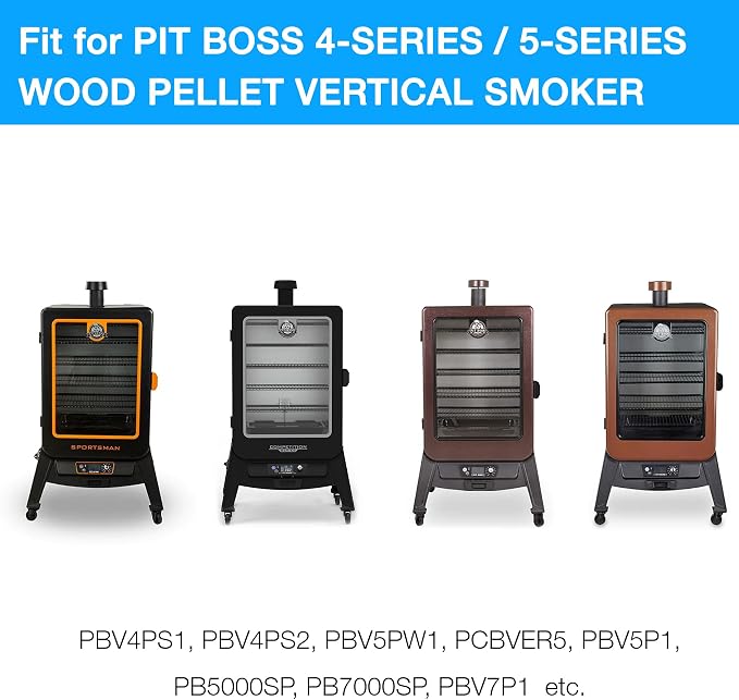 Vertical Smoker Cover for Pit Boss Wood Pellet 4/5-Series PBV4PS1 PBV5PW1 - Image 6