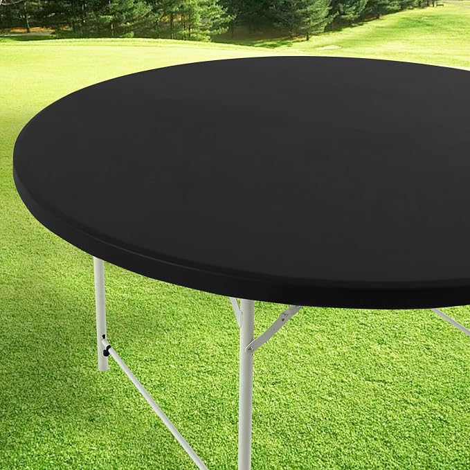 LURKA Round PU Leather Table Cover/Tablecloth by LURKA
