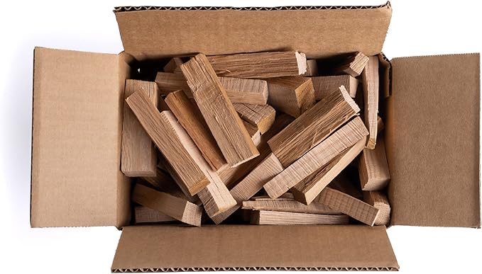 Superior Trading Oak Mini Fire Wood w/Fire Starter Pods, Winter Fireplace - Image 2