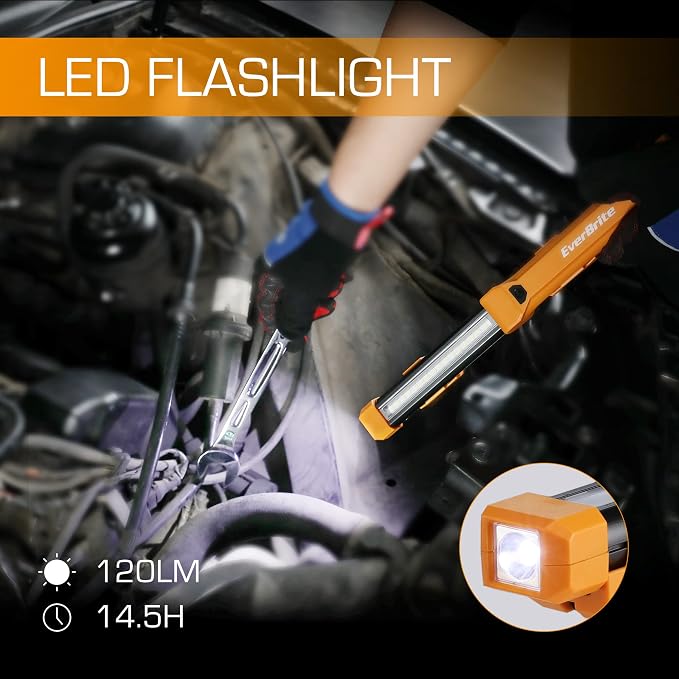 EverBrite 1000LM LED Work Light, Rechargeable Work Light - Image 7