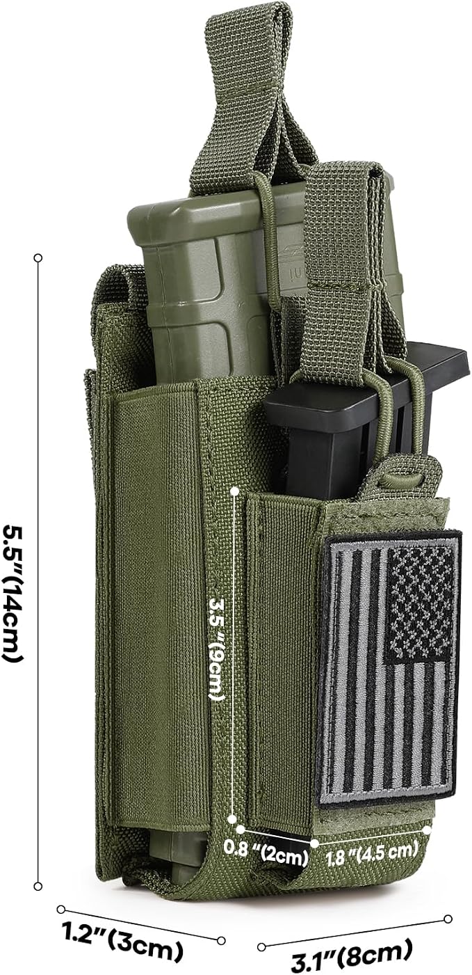 Open-Top Single/Double/Triple Molle Mag Pouch - Image 2