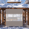 Domi Heavy Duty Outdoor Clear Panel Curtain, 18 oz Waterproof PVC Polyester by domioutdoorliving