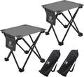 Opliy Camping Stool 2 Pack, 13.5 Inch Portable Folding Stool by Opliy