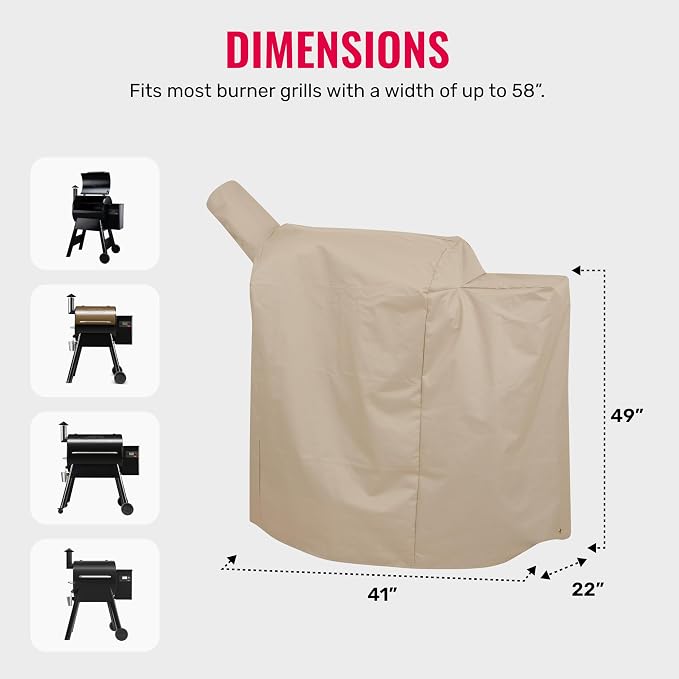 Grillman Grill Cover for Traeger Pro Series 575/22 - Image 3