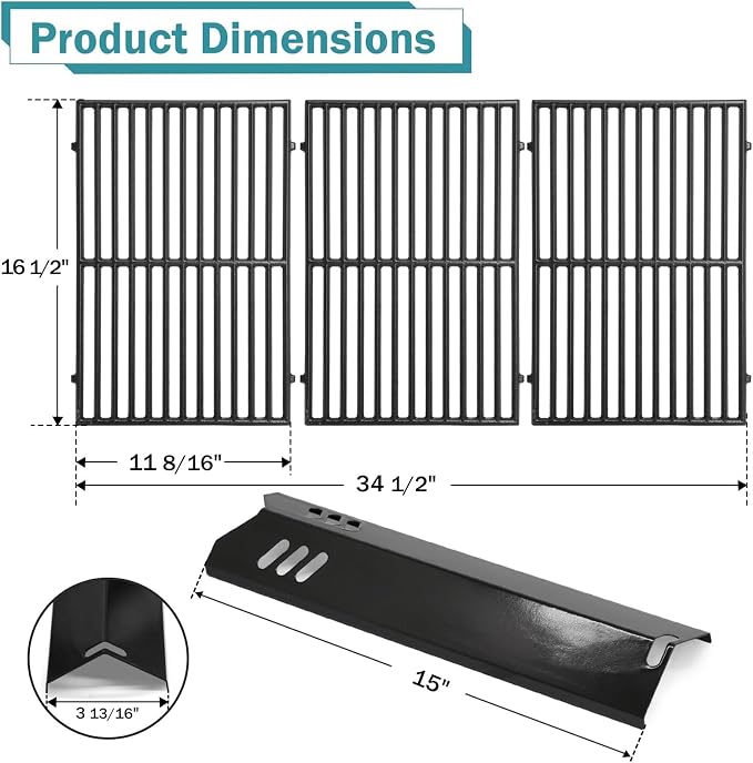 Criditpid DGB610SSP Grill Grates Replacement Parts - Image 2