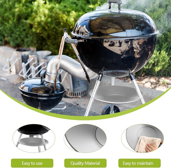 1 Pcs 11'' Diameter Ash Catcher Pan Ash Pan - Image 3