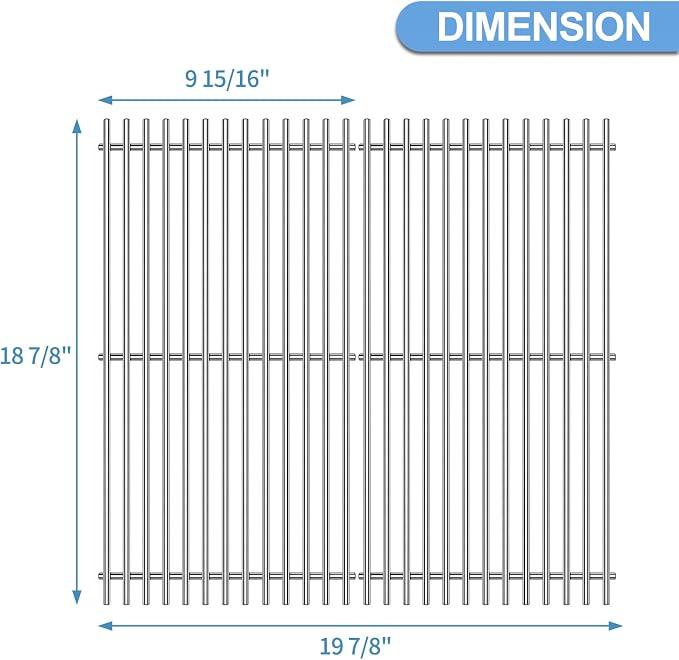 18 7/8" SUS304 9MM Cooking Grates - Image 8