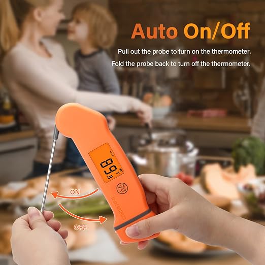 Inkbird Rechargeable Meat Thermometer IHT-1S, Instant Read Meat Thermometer - Image 6