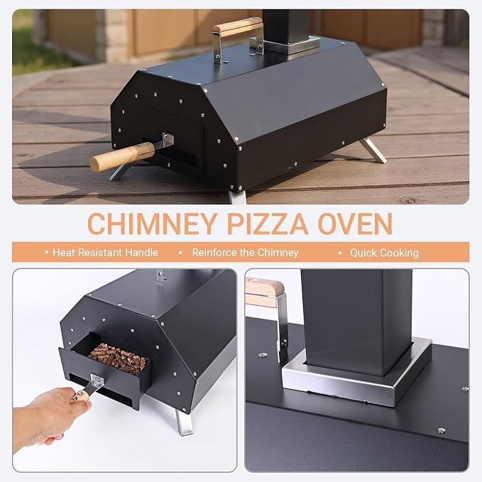 Outdoor Wood Fired Pizza Oven - Image 3