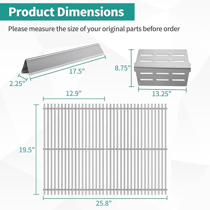 Stainless Steel Grill Replacement Parts - Image 2