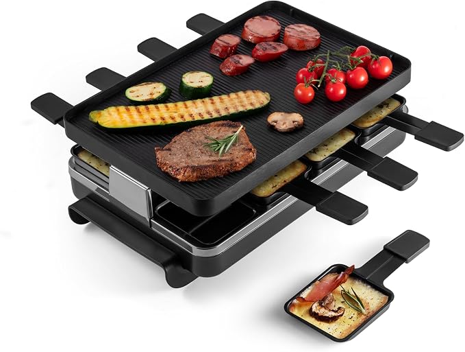 Swissmar Classic 8-Person Raclette Party Grill by Swissmar