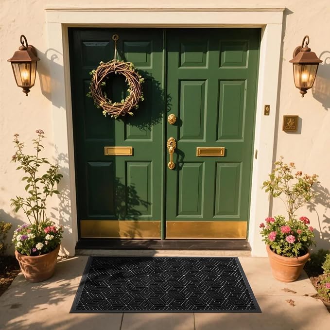 Yimobra Large Door Mat 47x32, All-Weather Waterproof Outdoor Mats - Image 6