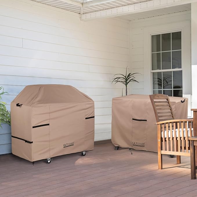 ULTCOVER Waterproof Grill Cover 55 inch, Heavy Duty BBQ Cover - Image 6