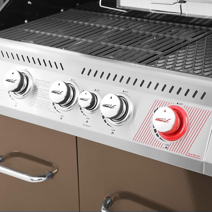 Royal Gourmet GA5403C 5-Burner Propane Gas Grill - Image 11