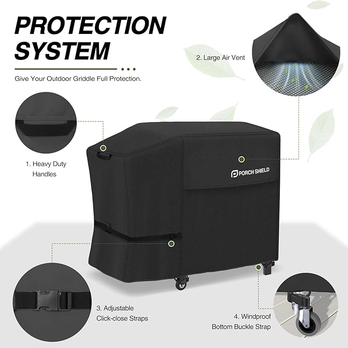 Porch Shield Griddle Cover for Blackstone 28 inch Single Shelf Griddle - Image 4