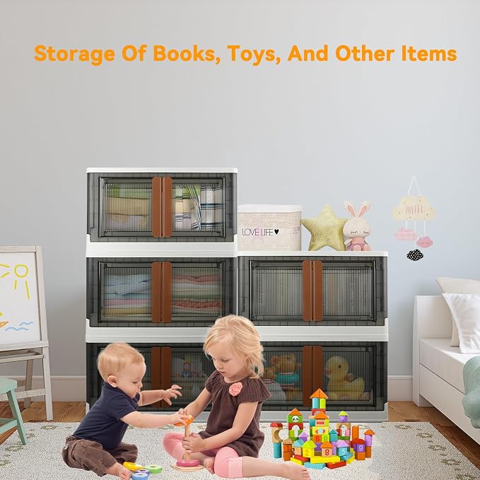 Storage Bins, Cabinet with Lids, Extra Large Useful Box, 19 Gallons Capacity - Image 4