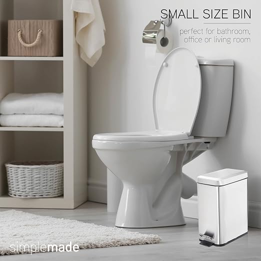 SIMPLEMADE Rectangle Step Trash Can - Image 4