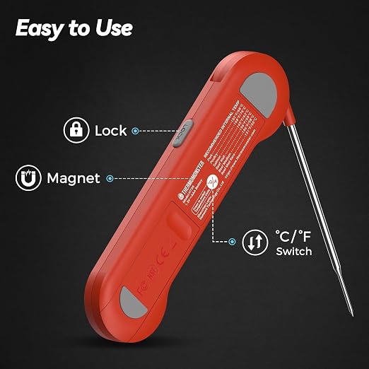 0.5 Sec Instant Read Meat Thermometer Digital - Image 7