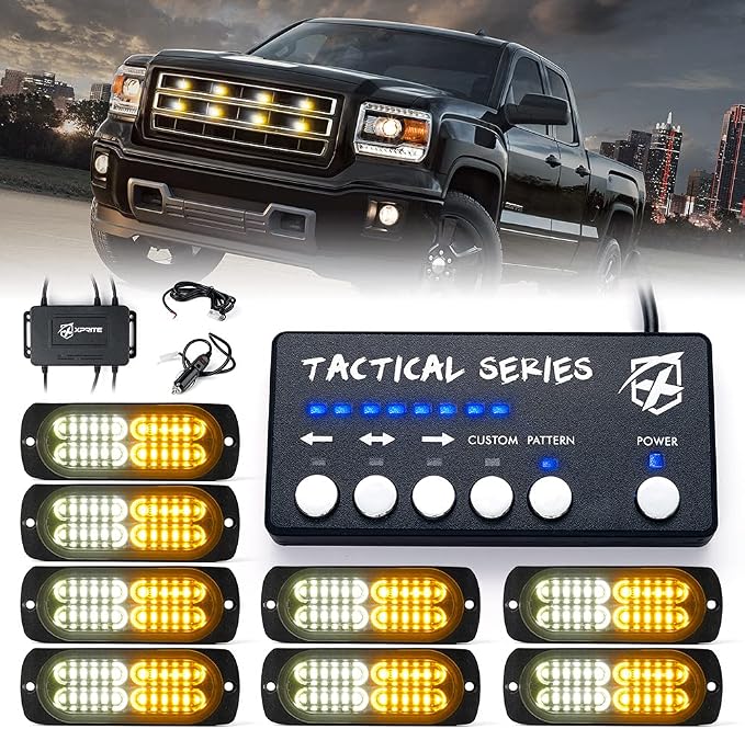 Xprite Surface Mount Strobe Lights Kit by Xprite