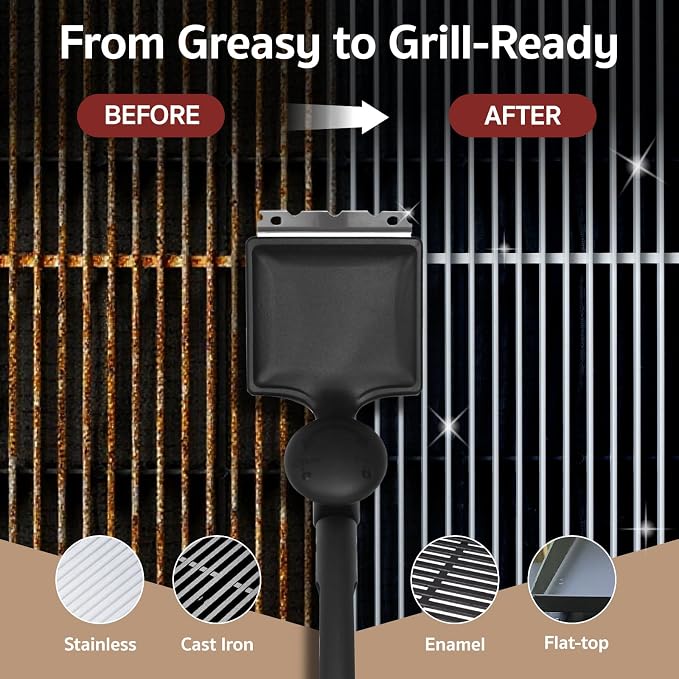GASPRO Steam Grill Brush Bristle Free - Image 5