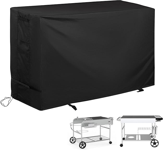 Pizza Oven Table Cover for BBQMall Pizza Oven Table Cart, Outdoor Grill Cart by Unknown