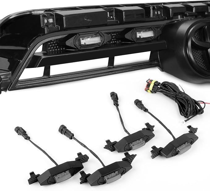 SEVEN SPARTA 4 PCS Grill Led Lights Compatible - Image 2