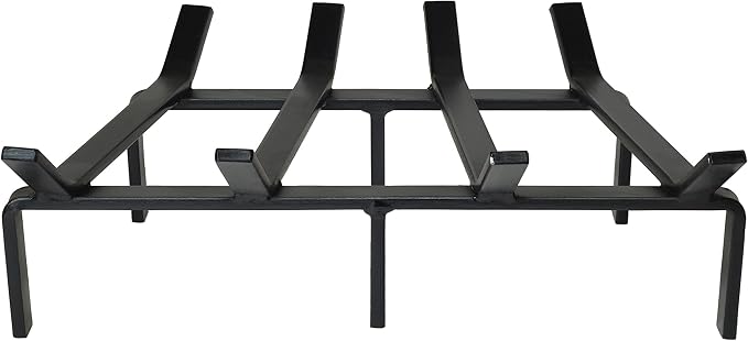SteelFreak Heavy Duty Steel Fireplace Grate - Image 3