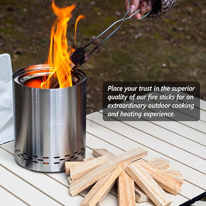 Mini Fire Stick, Tabletop Fire Pit, BBQ Grill, Pizza Oven, Solo Stove - Image 2