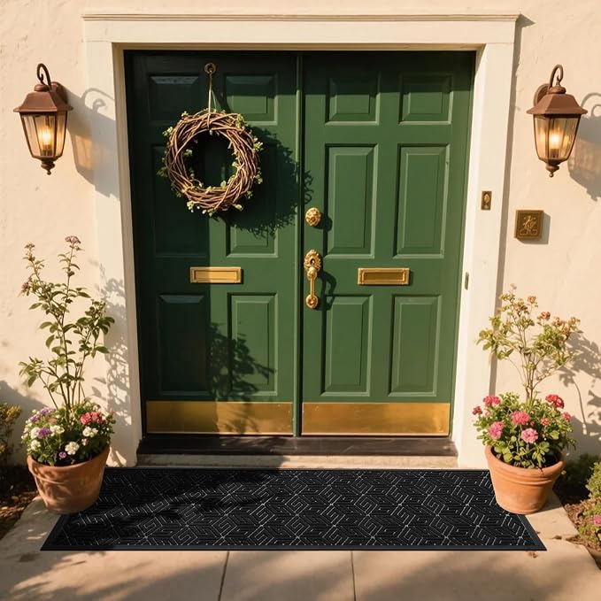 Yimobra Front Door Mat Outside Entrance, 72x24 Runner, Waterproof All-Season - Image 6