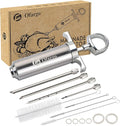 Ofargo Stainless Steel Meat Injector Syringe Kit by GreatgiftsidealforThanksgivingandX-mas