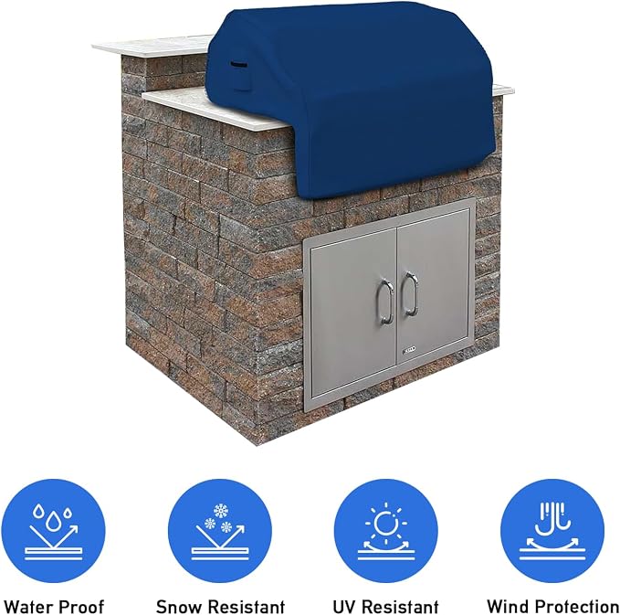 Covers & all Built-in Grill Cover Made of 18 Oz Waterproof Fabric - Image 4