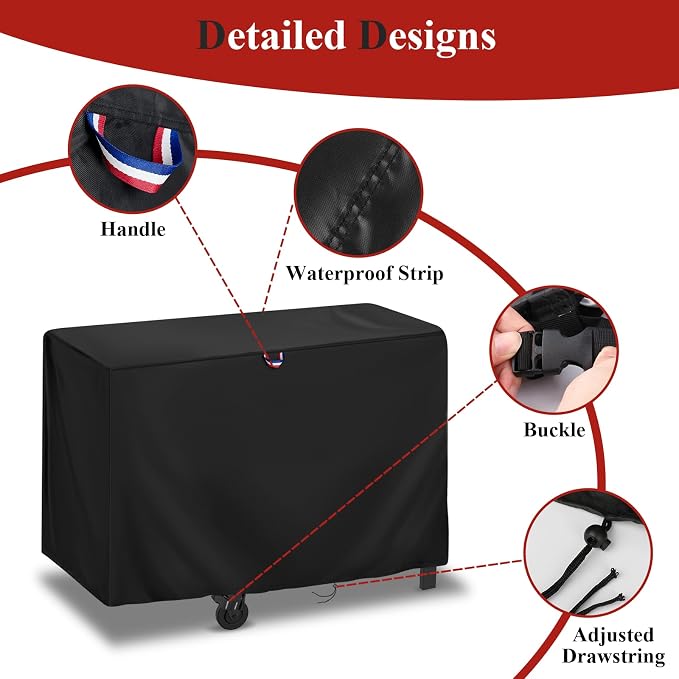 Griddle Cover for Blackstone 28 Inch Original Omnivore Griddle 2206, Outdoor - Image 3
