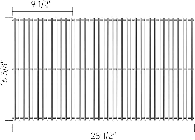 Kalomo Stainless Steel Grill Grates Grill Replacement Parts - Image 3