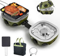 BODEGA 2 Burner Camping Stove, 20000 BTU Folding Propane Camp Stove by BODEGA