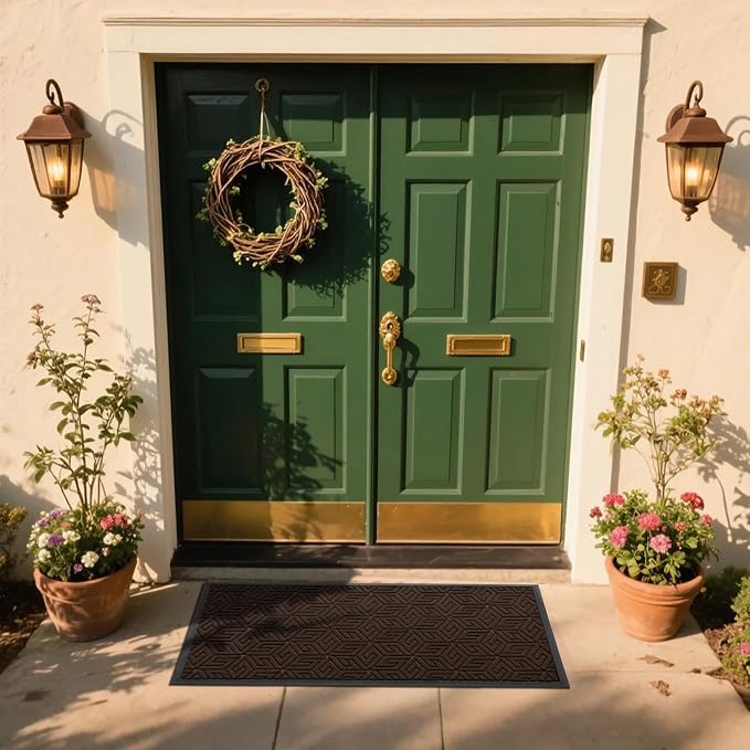 Yimobra Large Door Mat 47x24, All-Weather Waterproof Outdoor Mats - Image 6