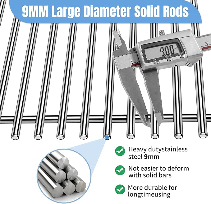 18 7/8" SUS304 9MM Cooking Grates - Image 3