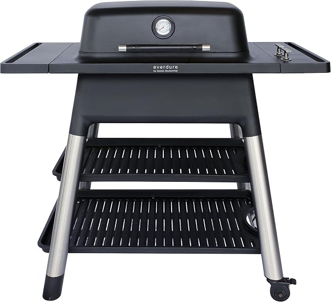 Everdure FORCE 2 Burner Gas Grill, Liquid Propane Portable BBQ Grill by Everdure