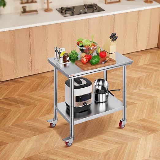 Vevor Mophorn Stainless Steel Work Table 36x24 Inch - Image 8