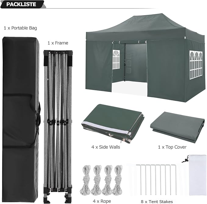 COBIZI 10x15 Pop up Canopy Tent 10x15 Canopy - Image 5