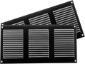 Repa Market 2-Pack Black Air Vent Cover 12" x 6" Inch by RepaMarket