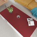 Leather Table Cover, 1.8mm Thick, 24x48 Inch Desk Cover, Large Desk Mat by Zinkooat