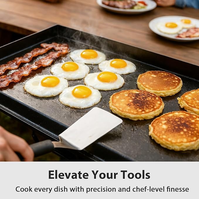 Utheer 32" x 14" Ceramic Nonstick Cast Iron Griddle - Image 6
