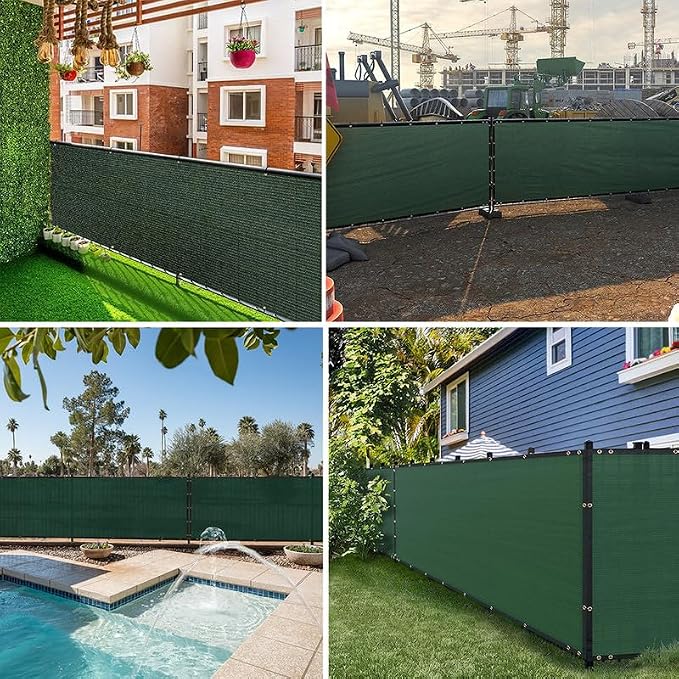 Privacy Fence Screen 6Ft X 129Ft Heavy Duty Outdoor Fencing Panels Windscreen - Image 6